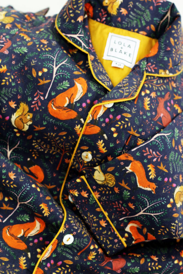 Lola Blake Woodland kinderpyjama slaapkopje
