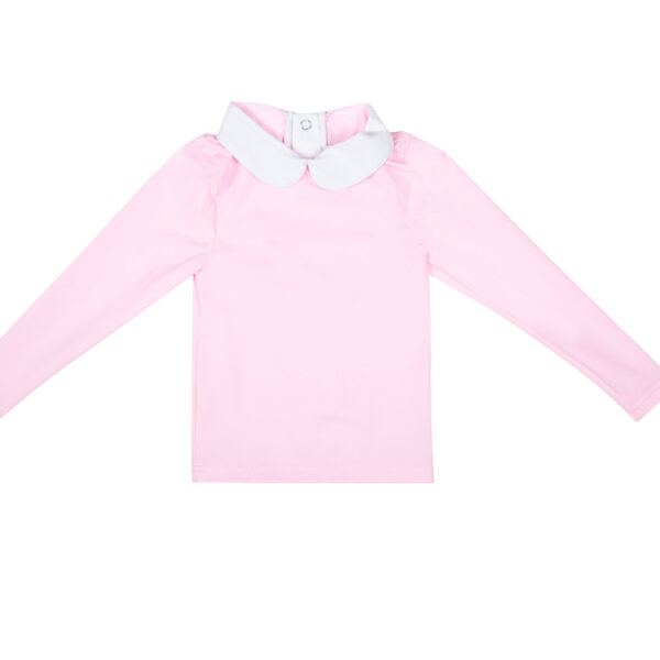 Happy Duck Anti UV shirt roze Slaapkopje