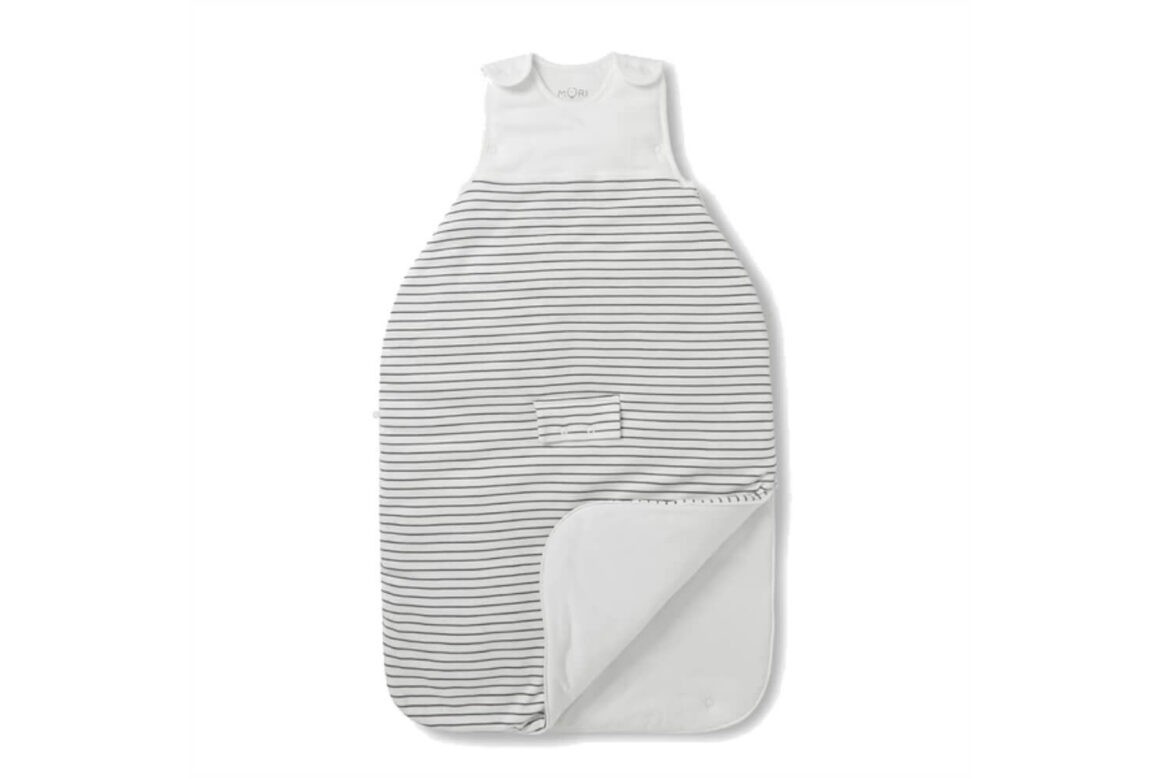 Mori Clever Winter Slaapzak Grey Stripe