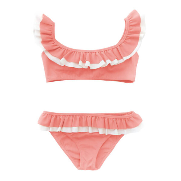 Folpetto Bikini Kate Coral Pink Ivory