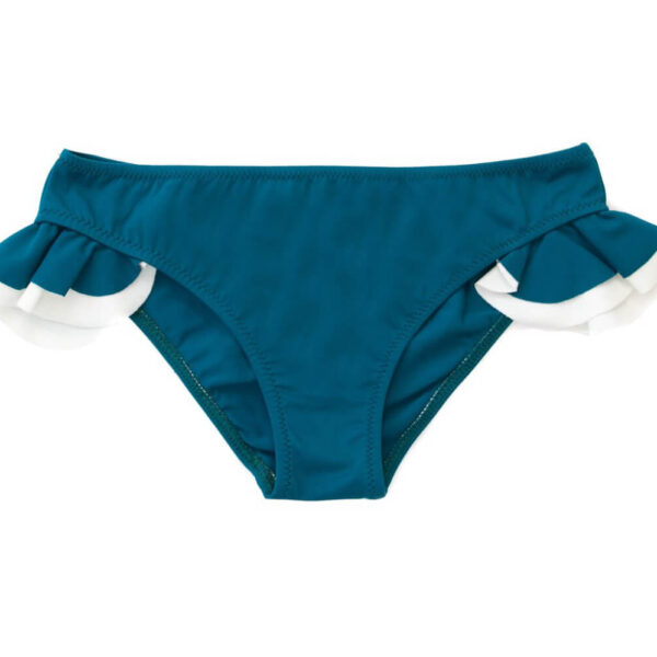 Folpetto zwembroekje Nora Teal Ivory