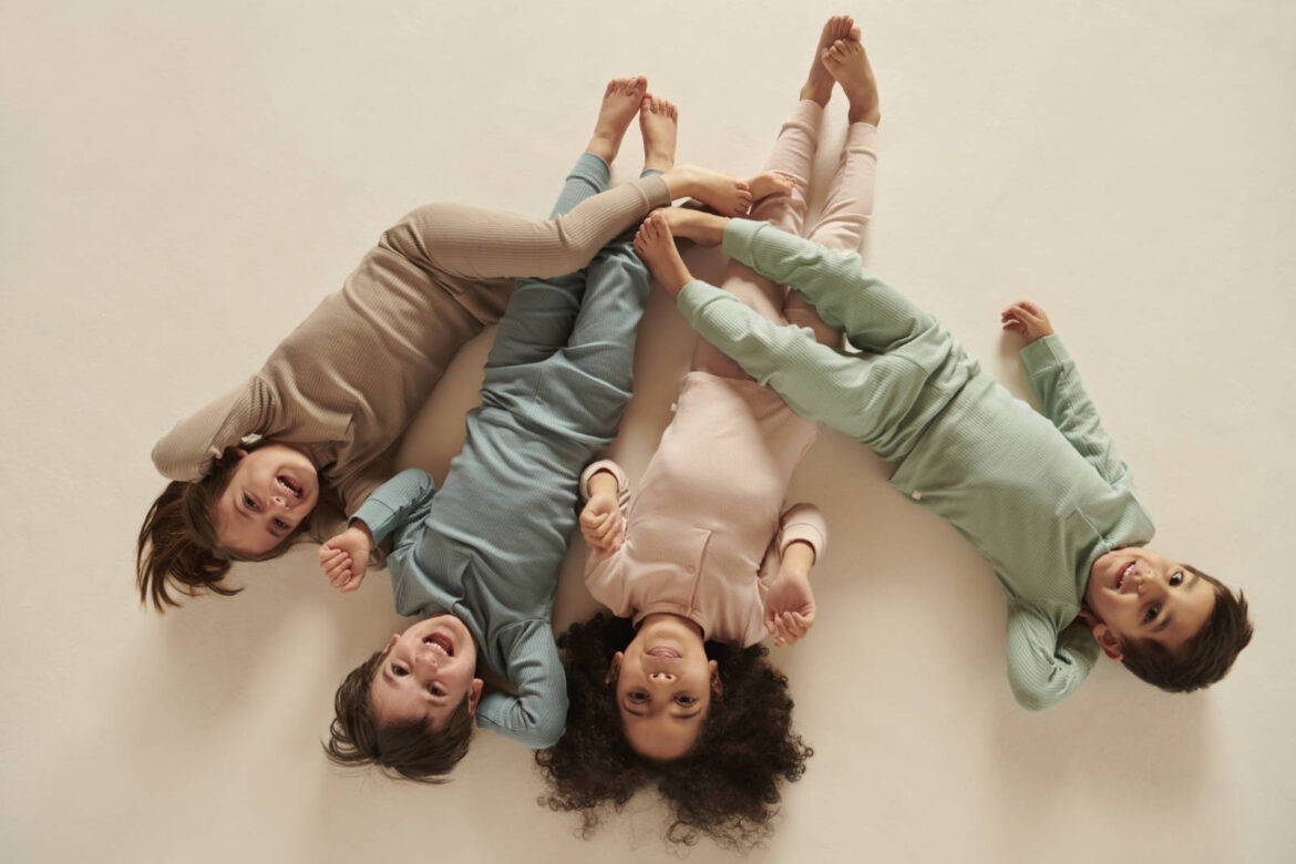 Mori Ribbed Pyjama Set