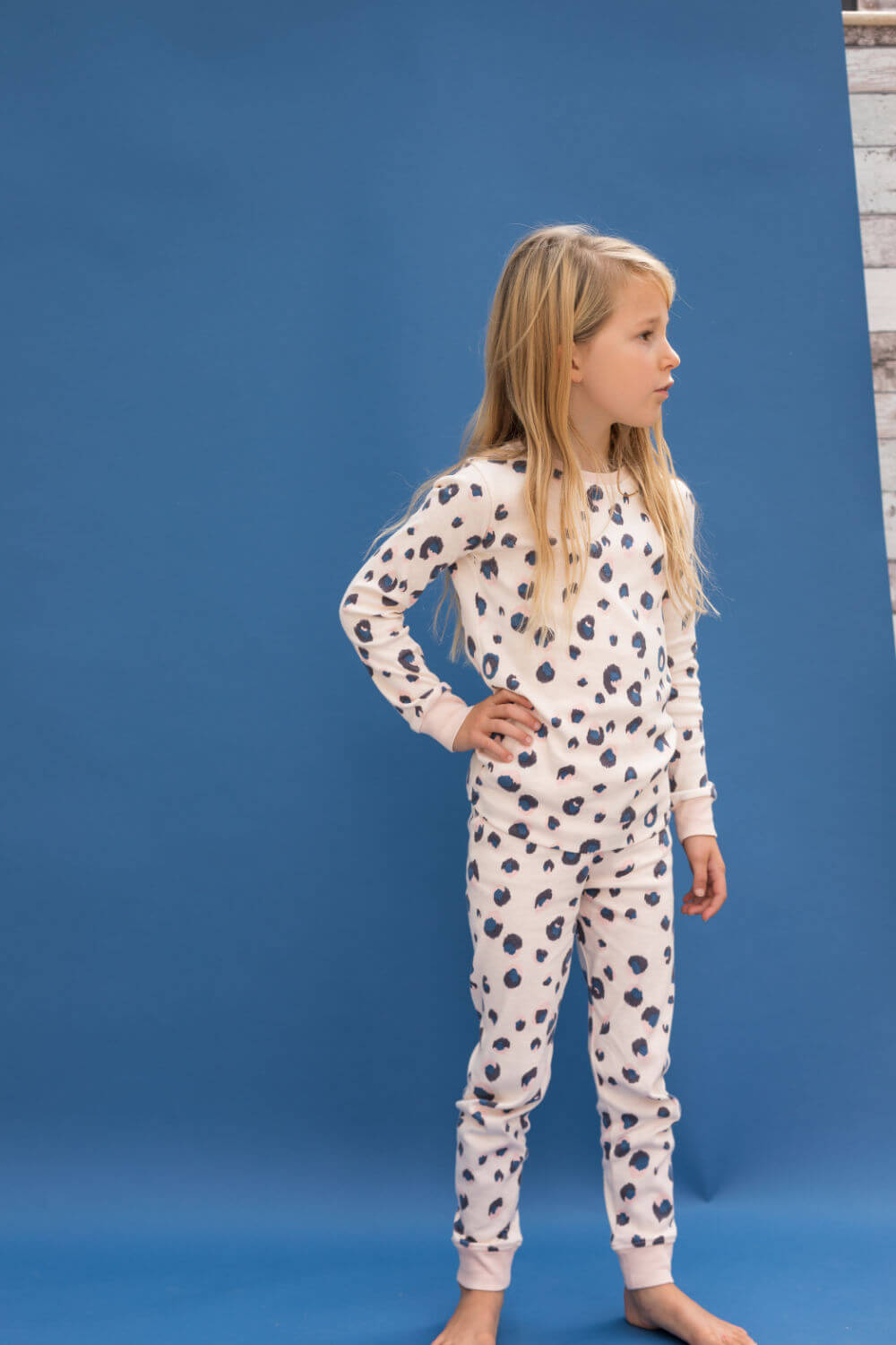 Jammie Doodles Pink Animal kinderpyjama bij Slaapkopje
