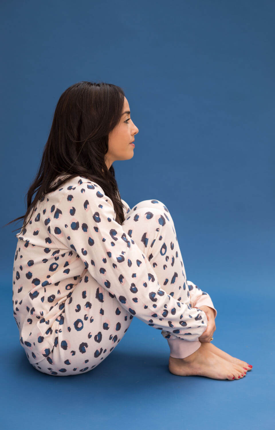 Jammie Doodles Pink Animal Dames pyjama bij Slaapkopje