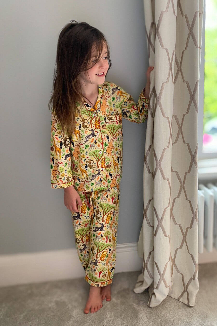 Lola + Blake kinderpyjama Safari bij Slaapkopje