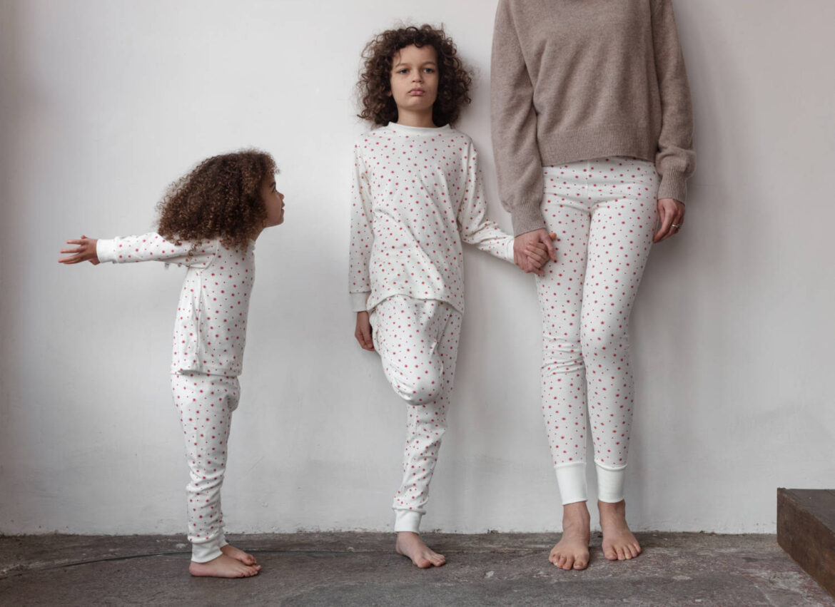 Sleepy Doe Damen legging Winter Star bei Schlafmütze