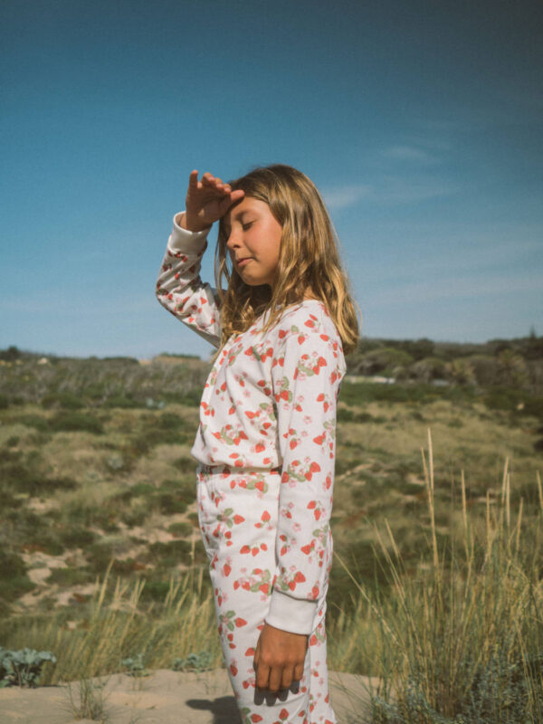Sleepy Doe Strawberry kinderpyjama