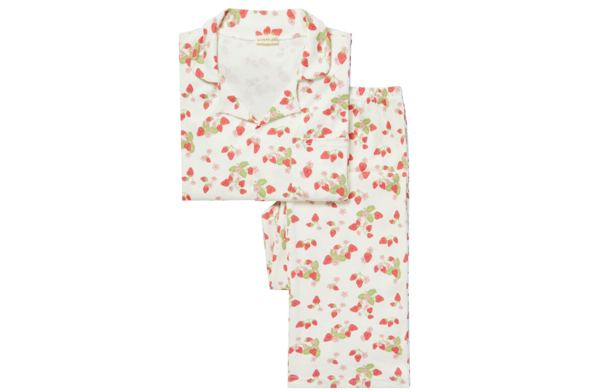 SleepyDoe Strawberry Pyjama Dames