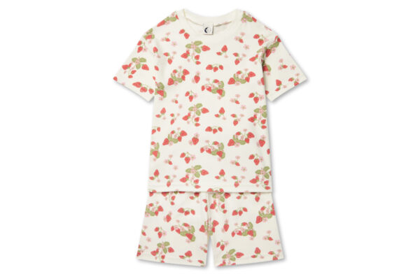 Sleepy Doe Strawberry short pyjama kids