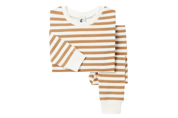 Sleepy Doe Biscuit Stripe Pyjama Kids