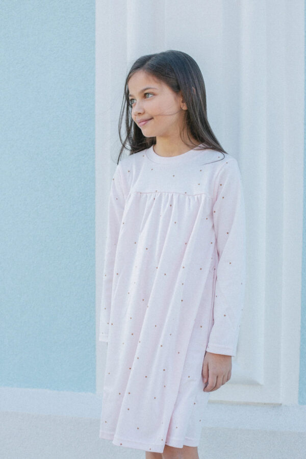 Sleepy Doe Classic Mini Hearts Kids Nightdress
