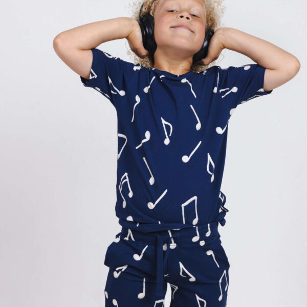 SNURK T-shirt & shorts set Clay Music