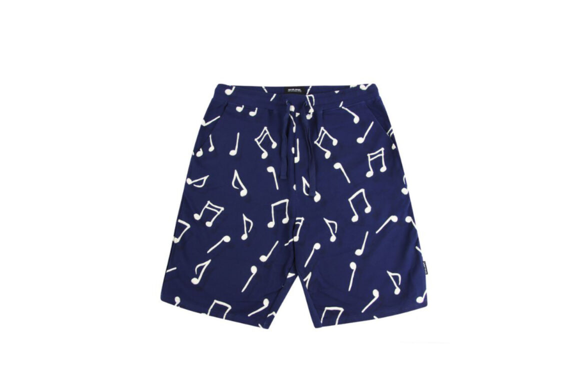 SNURK Clay Music Shorts heren