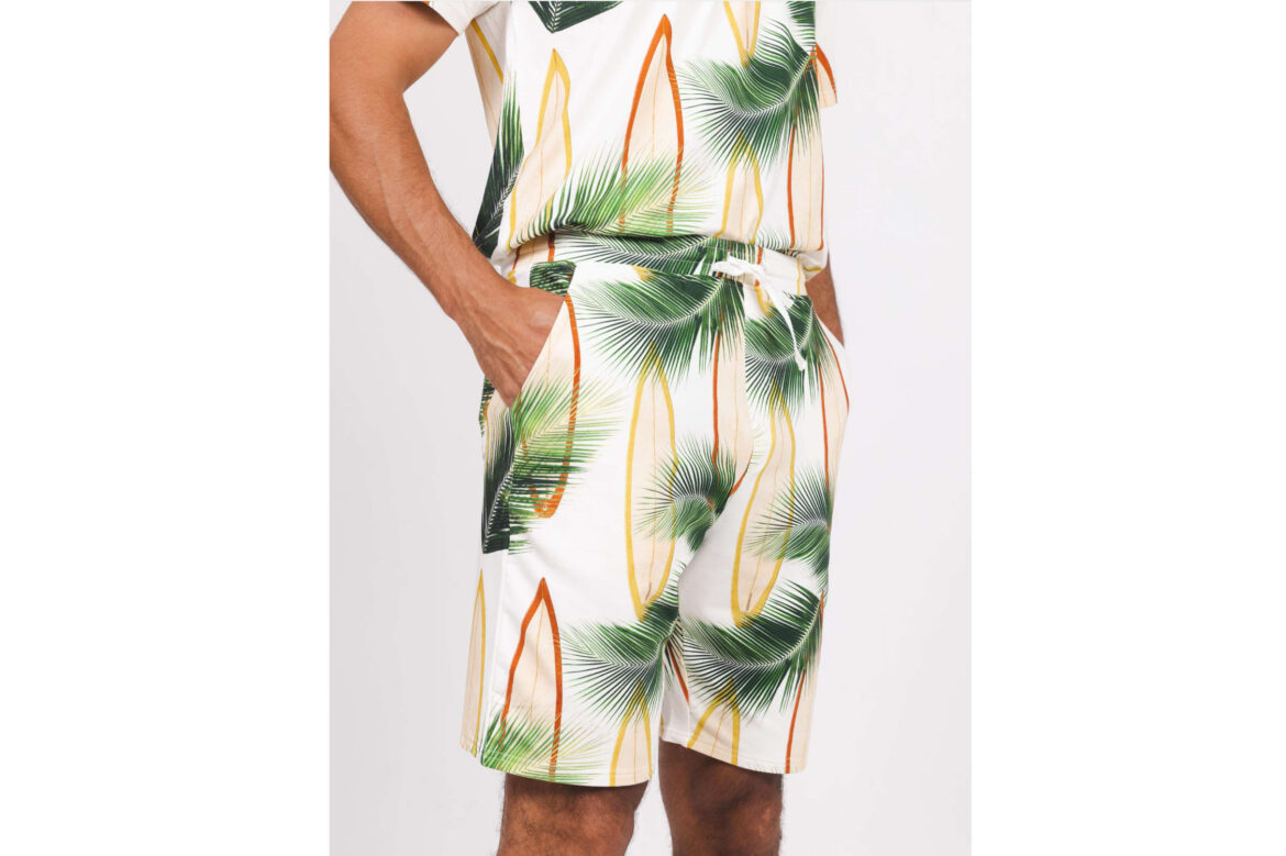 SNURK Surf Break T-shirt & Shorts heren