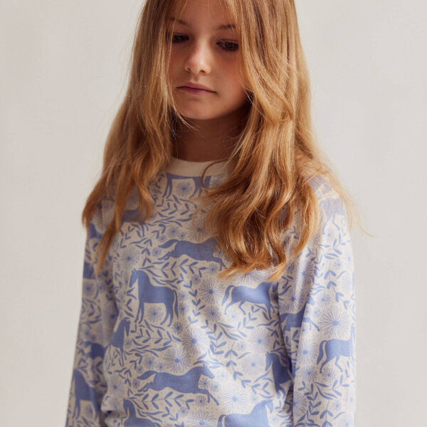 Sleepy Doe Gingham Pony kinder pyjama