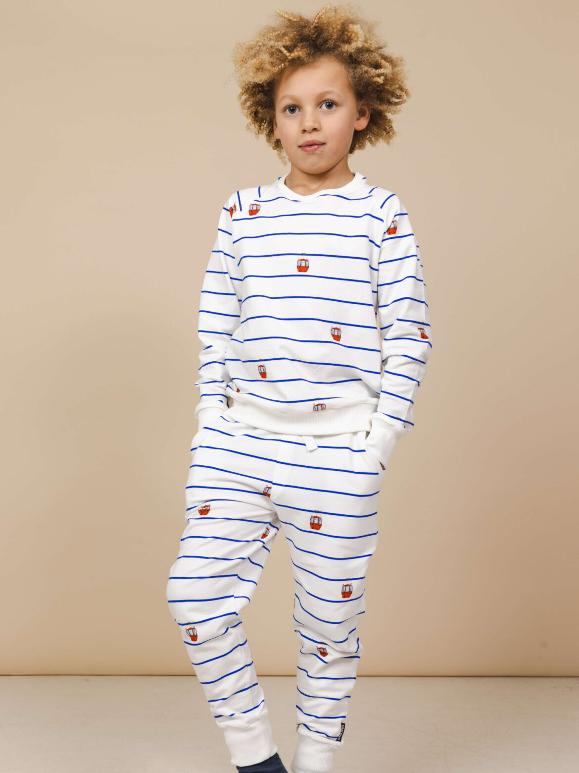 Snurk Ski lift Sweater Pants Pyjama Kids