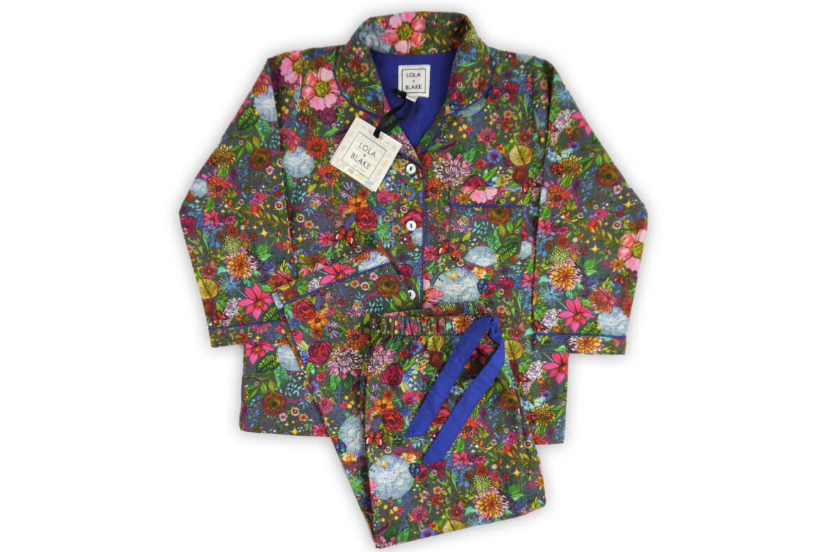 Lola + Blake Pyjama Floral Disco kids kinderen