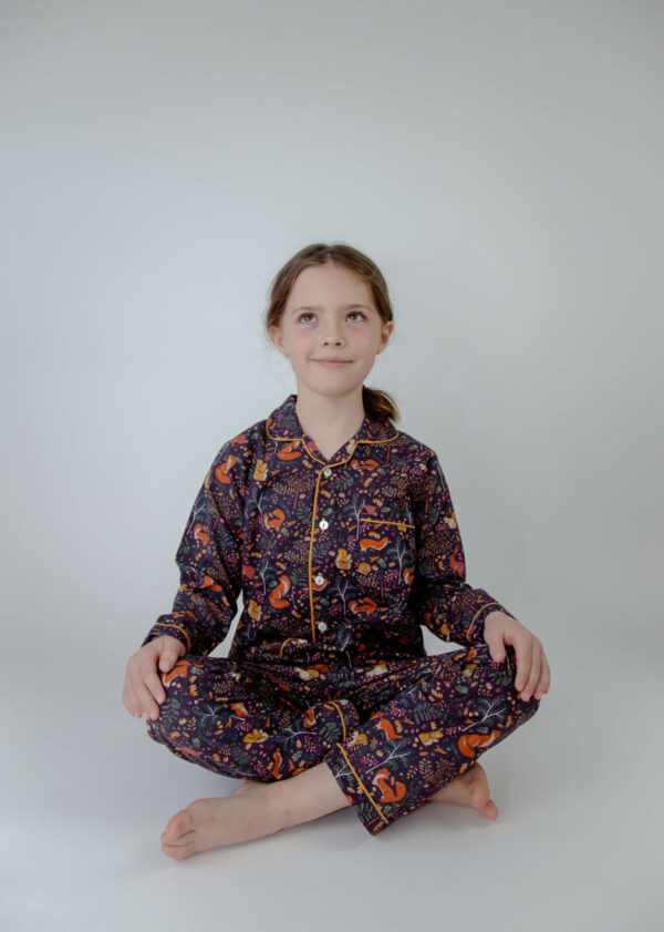 Lola + Blake Pyjama Woodland kinder