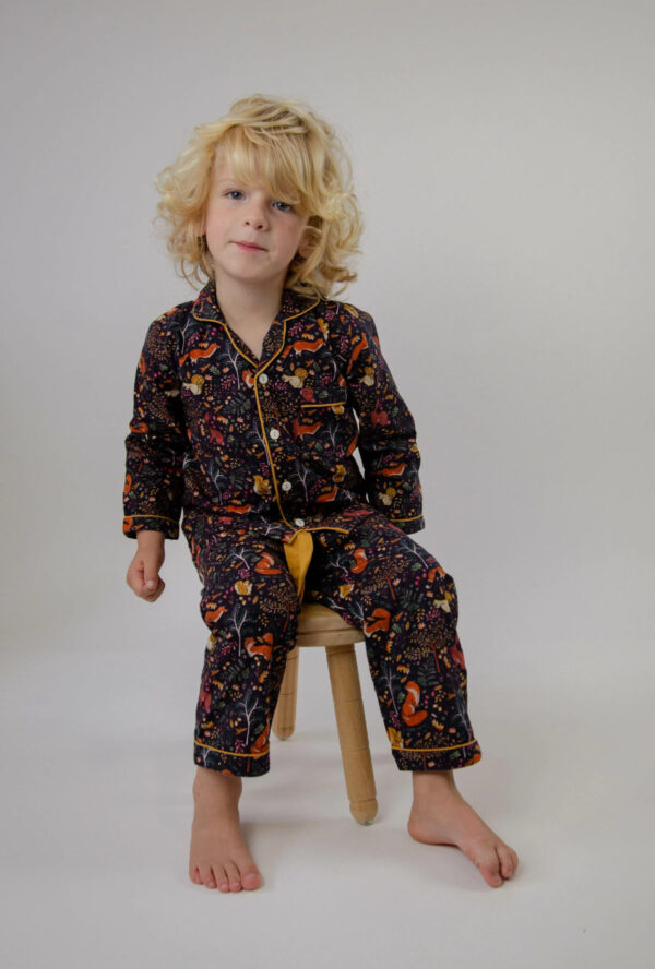 Lola + Blake Pyjama Woodland kinder