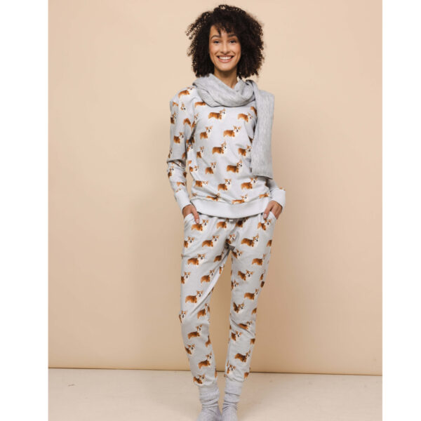 Snurk Gorgi Time Grey Pyjama Dames