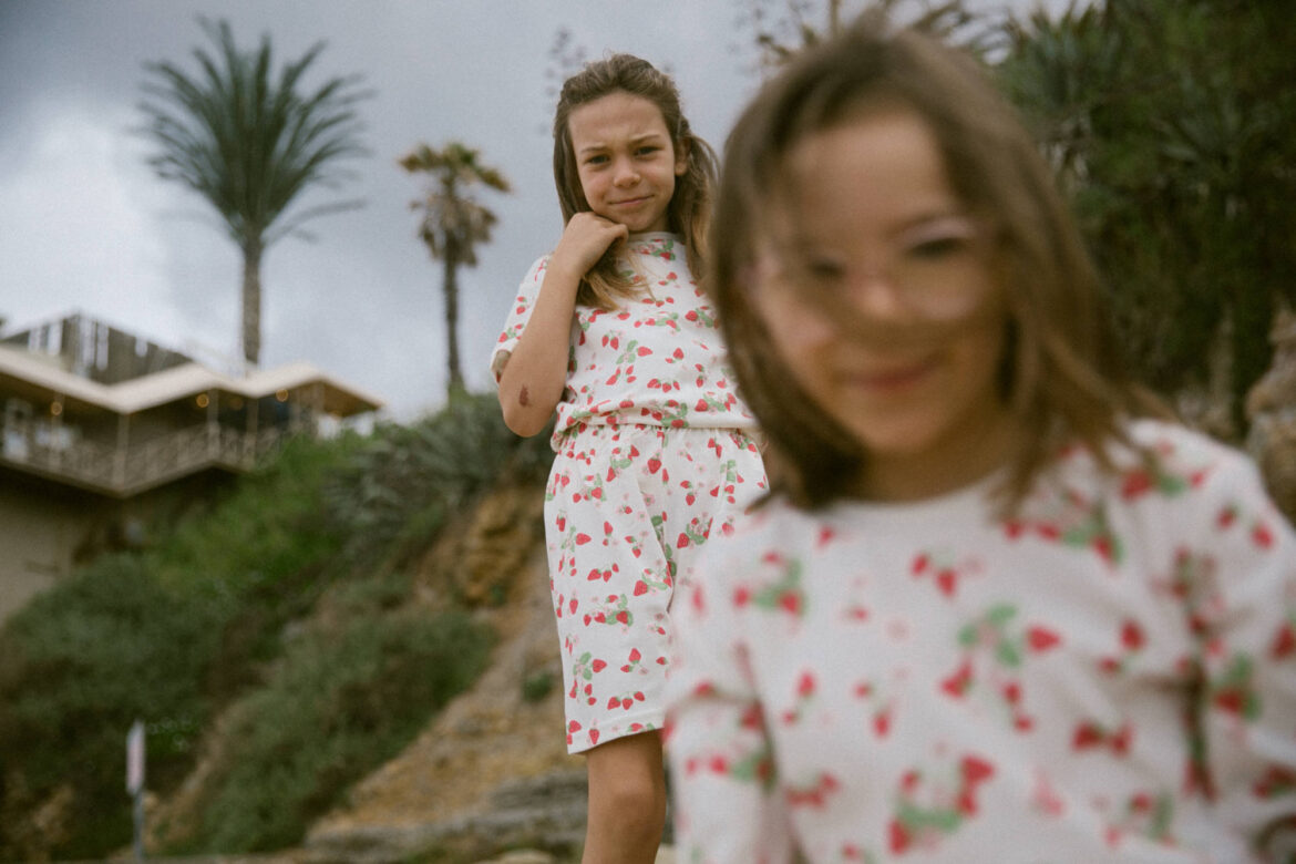 Sleepy Doe Strawberry short pyjama kids