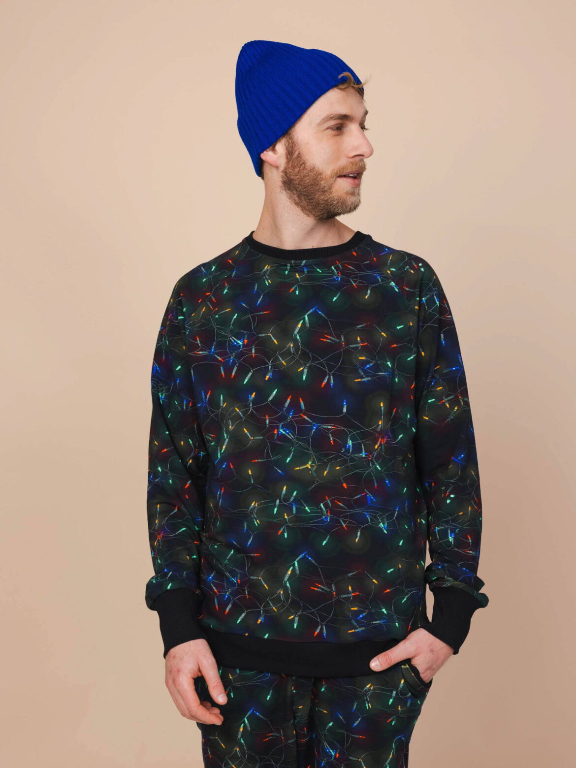 SNURK Xmaslights heren pyjama set