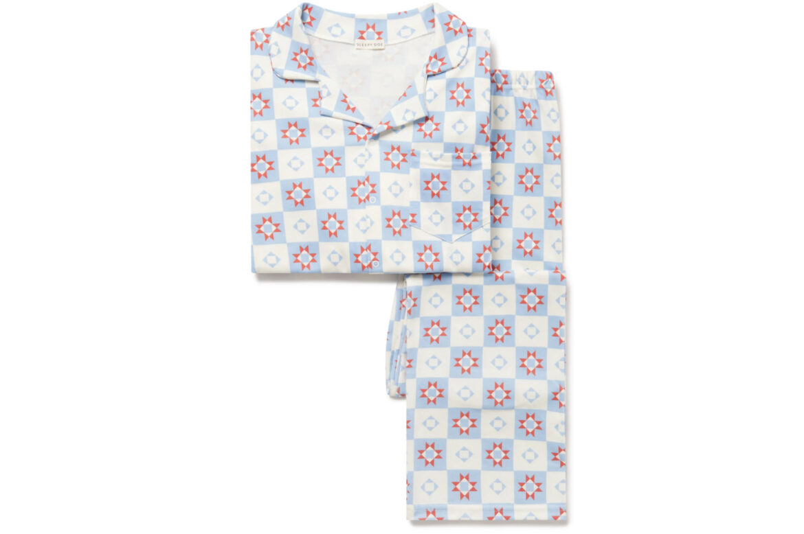 Sleepy Doe Patchwork Star Pyjama Woman