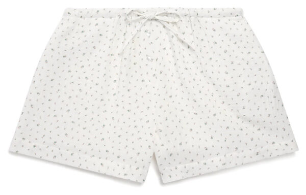Sleepy Doe womens boxers | white floral muslin
