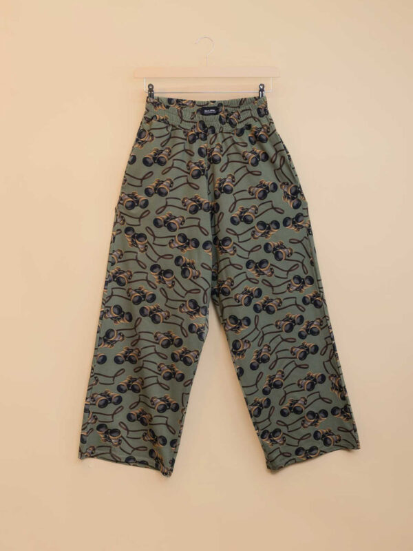 Snurk Binoculars Women Crop Top en Wide Pants pyjama set