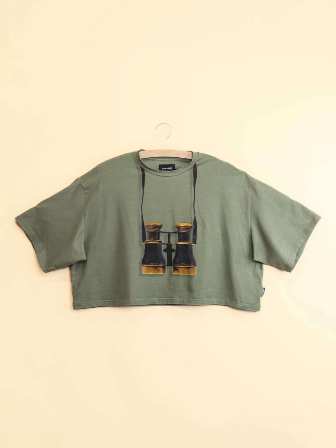 Snurk Binoculars Women Crop Top en Wide Pants pyjama set
