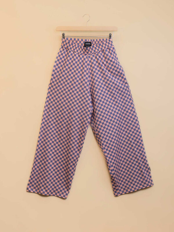 Snurk Check Women Wide Pants