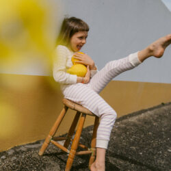 Sleepy Doe Pyjama LKids Classic Lilac Breton