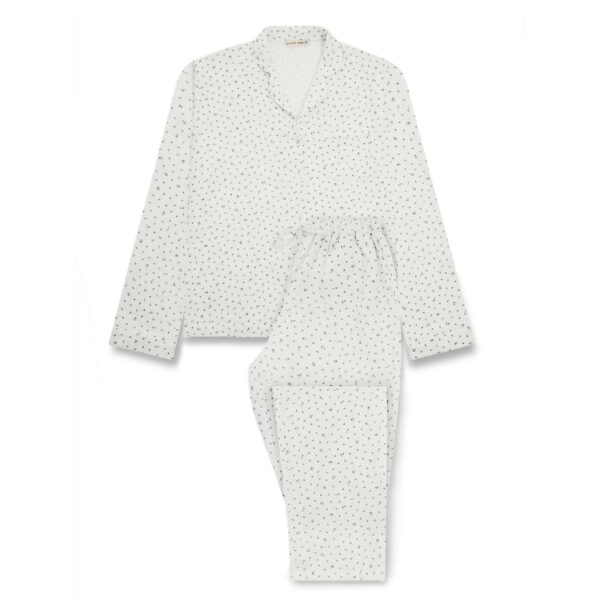 Sleepy Doe Pyjama Blouse and Trousers Floral Muslin