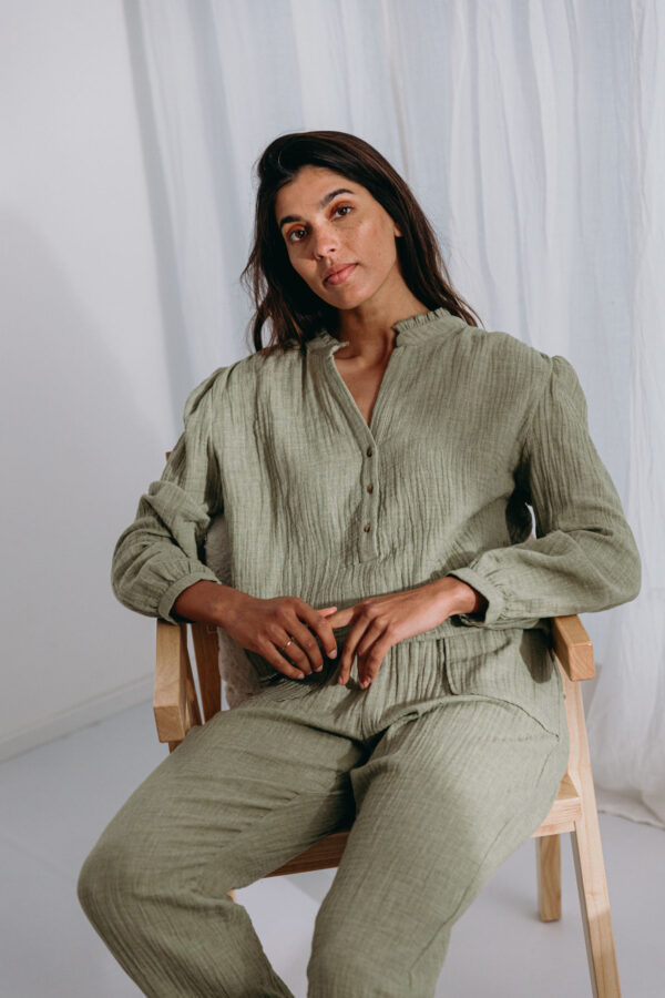 ALICE ET MAMAN Kiara Sage Green