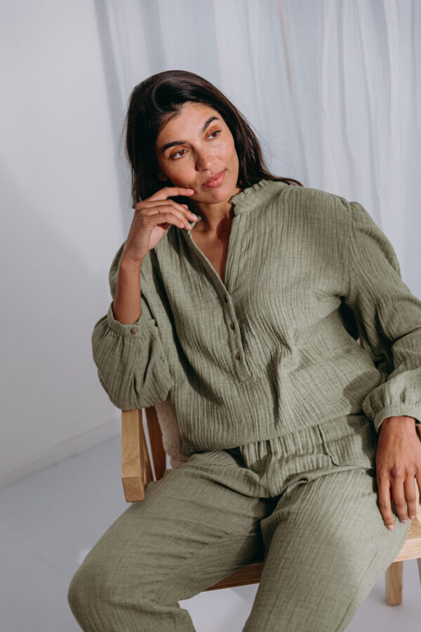 ALICE ET MAMAN Kiara Sage Green