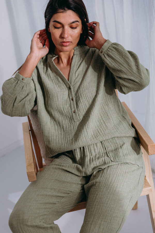 ALICE ET MAMAN Kiara Sage Green