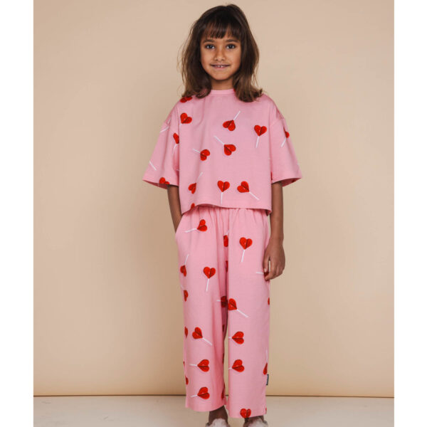SNURK LollipopLove Cropped T-shirt Wide Pants Kids