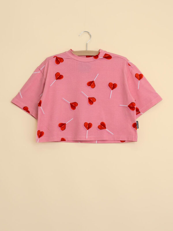 SNURK LollipopLove Cropped T-shirt Wide Pants Kids
