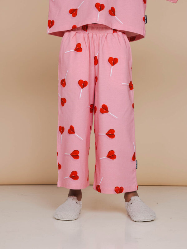 SNURK LollipopLove Cropped T-shirt Wide Pants Kids