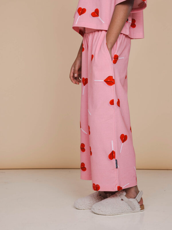 SNURK LollipopLove Cropped T-shirt Wide Pants Kids