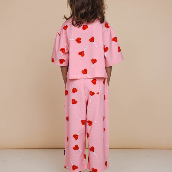 SNURK LollipopLove Cropped T-shirt Wide Pants Kids