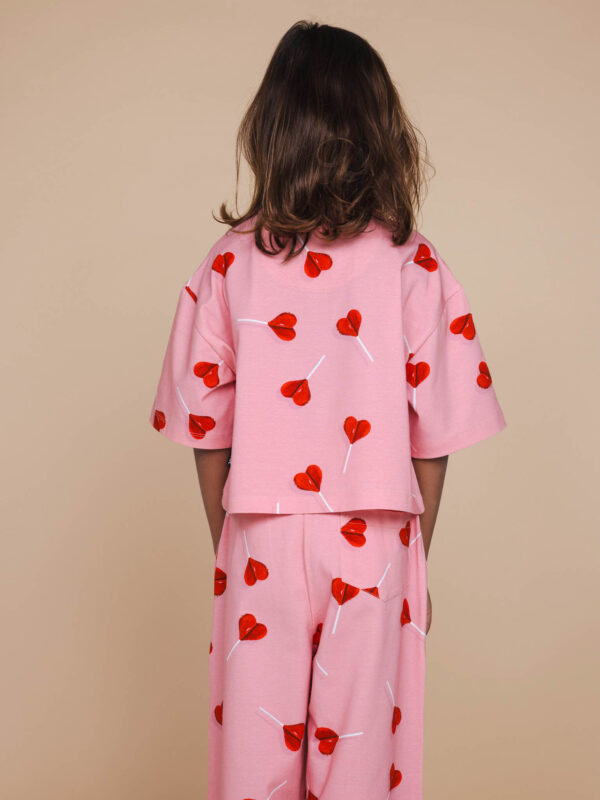 SNURK LollipopLove Cropped T-shirt Wide Pants Kids