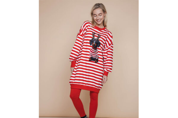 SNURK PierreXmas SweaterDress Legging Women